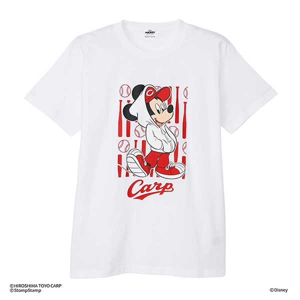 広島東洋カープ ミッキー Tシャツ