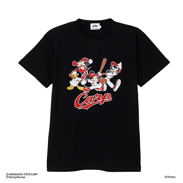 広島東洋カープ ミッキー＆フレンズ Tシャツ