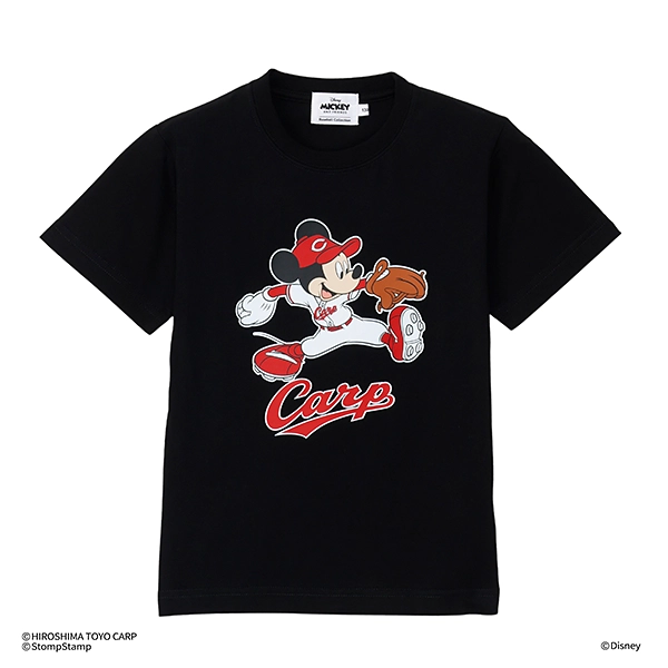 広島東洋カープ ミッキーピッチャー キッズ用Tシャツ