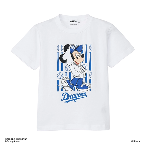 中日ドラゴンズ ミッキー キッズ用Tシャツ