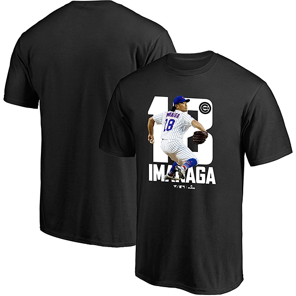 Fanatics シカゴ・カブス 今永昇太 グラフィック＆ナンバーTシャツ