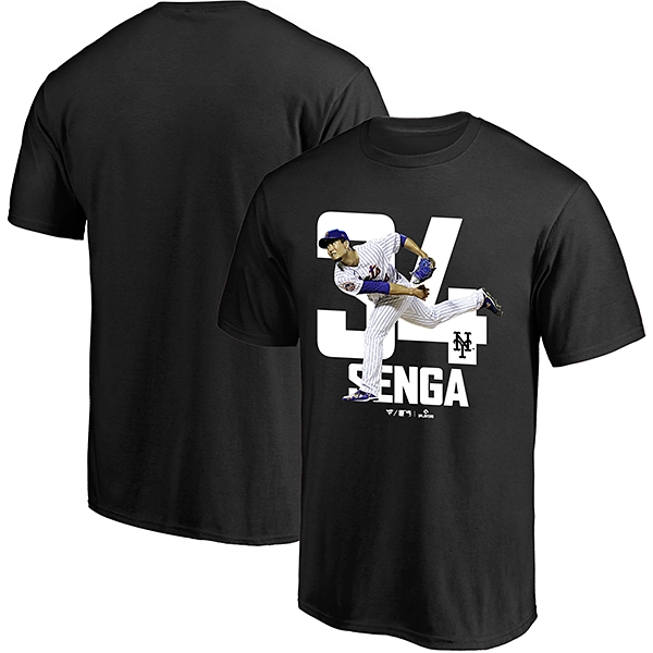 Fanatics ニューヨーク・メッツ 千賀滉大 グラフィック＆ナンバーTシャツ