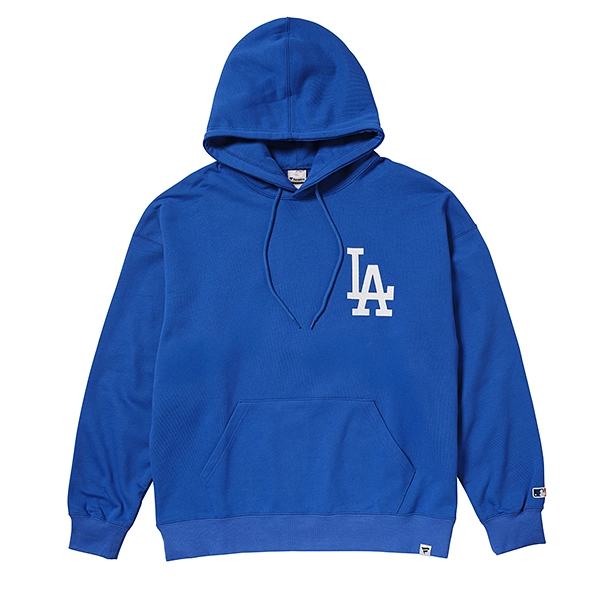 MLB ロサンゼルス・ドジャース STANDARD EMBLEM LOGO フーディー ブルー