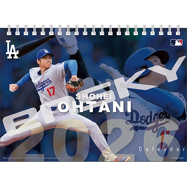 大谷翔平 2026年卓上カレンダー