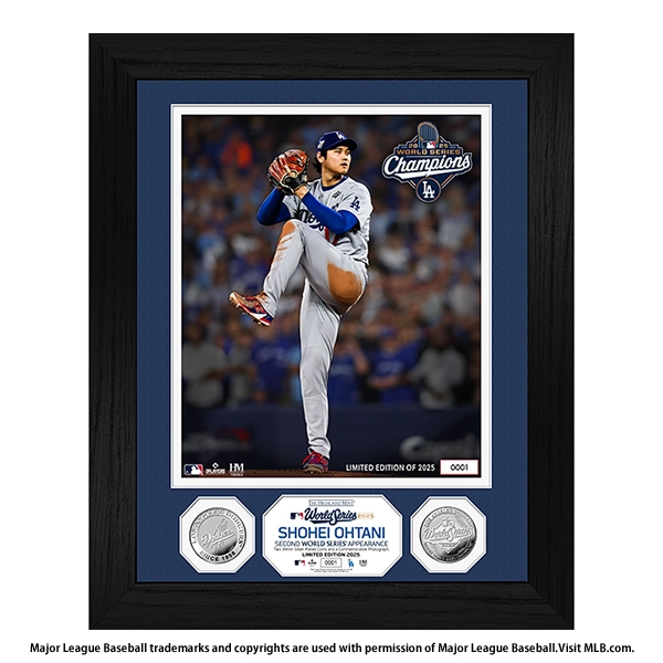 MLB ドジャース 大谷翔平 ワールドシリーズ 2025 優勝記念 ダブルコインフォトミント