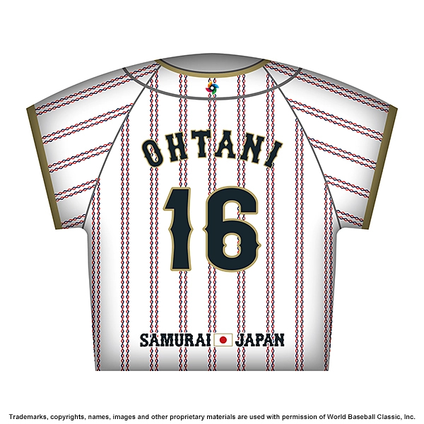 2026 WORLD BASEBALL CLASSIC 選手ユニフォームクッション