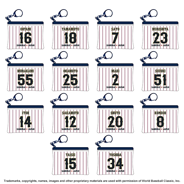 2026 WORLD BASEBALL CLASSIC 選手マルチケース コレクション ランダム