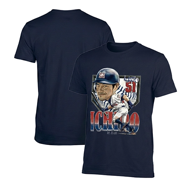 イチロー Hall of Fame グラフィックTシャツ