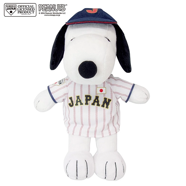 スヌーピー 侍ジャパン ぬいぐるみ