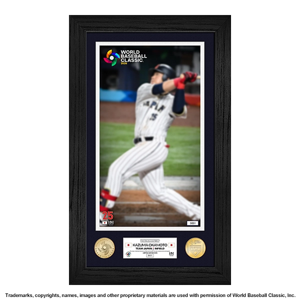 2026 World Baseball Classic 岡本和真 ダブルコインフォトミント