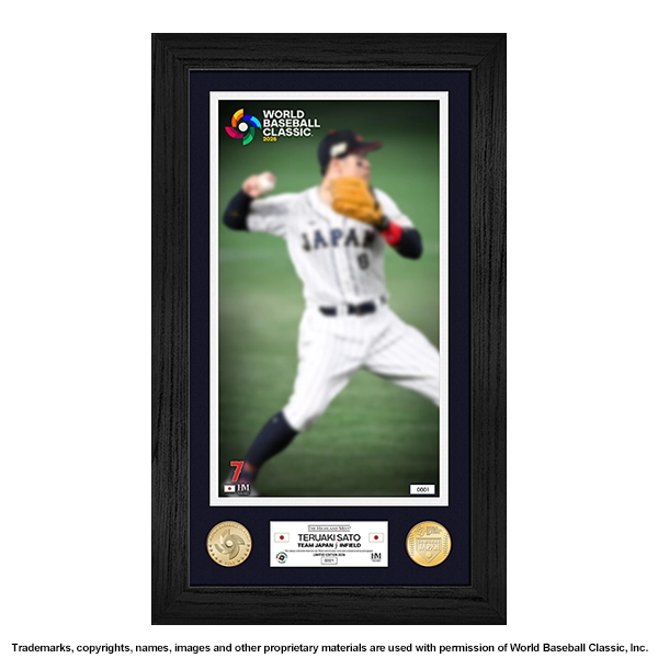 2026 World Baseball Classic 佐藤輝明 ダブルコインフォトミント