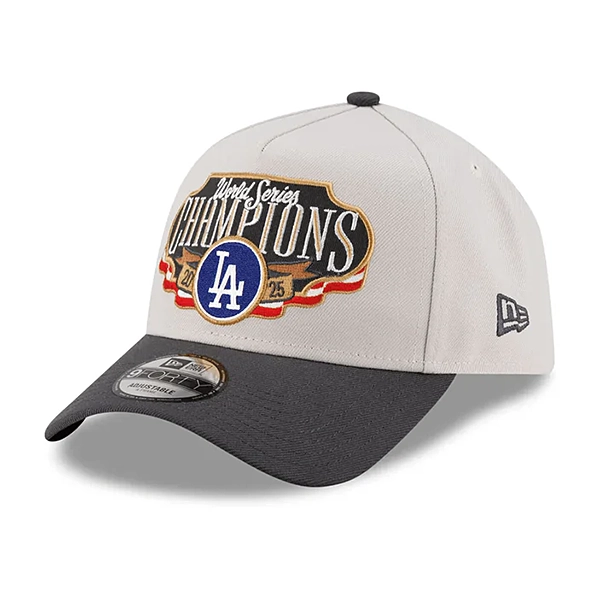 NEW ERA ロサンゼルス・ドジャース 2025 ワールドシリーズ優勝 ロッカールームキャップ