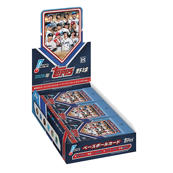 2026 TOPPS NPB ベースボールカード BOX