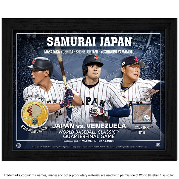 2026 WORLD BASEBALL CLASSIC 実使用ベース＆試合球 メモリアル フォトミント