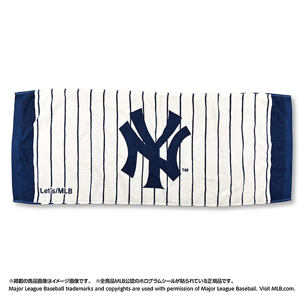 MLB 2026 ニューヨーク・ヤンキース フェイスタオル（ホーム）