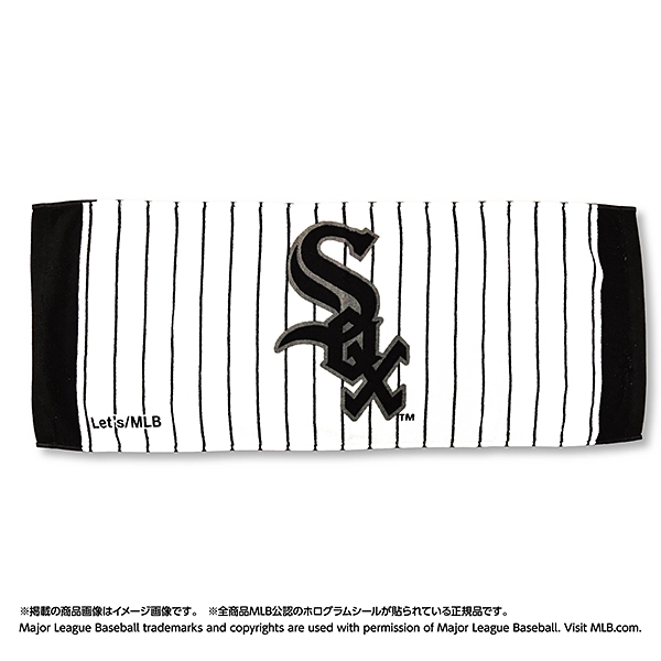 MLB 2026 シカゴ・ホワイトソックス フェイスタオル（ホーム）