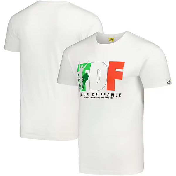 ツール・ド・フランス 2024 オフィシャル GRAND DEPART FLORENCE ITALY Ｔシャツ