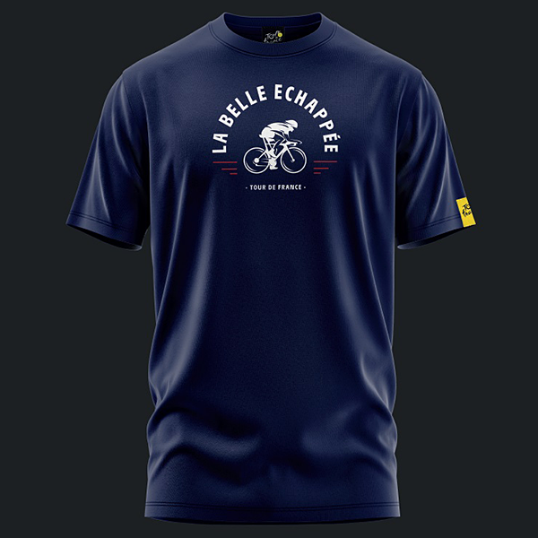 ツール・ド・フランス 2024 オフィシャル デザインTシャツ BELLE ECHAPEE