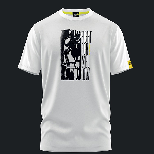 ツール・ド・フランス 2024 オフィシャル デザインTシャツ FIGHT FOR YELLOW(S nocolor): サイクル｜【公式】J  SPORTSオンラインショップ｜サイクル・野球・サッカー・ラグビーなど、スポーツグッズ通販