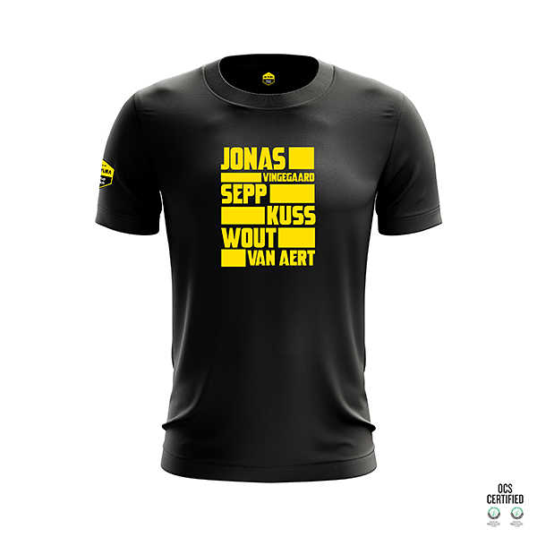 ヴィスマ・リースアバイク JONAS VINGRGAARD・SEPP KUS・WOUT VAN AERT Tシャツ