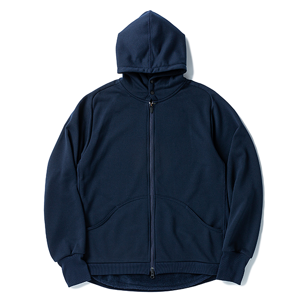 narifuri ジップアップスウェットパーカー NAVY