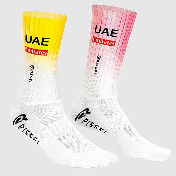 UAE TEAM EMIRATES GIRO24×TDF24総合優勝記念 レプリカ エアロソックス