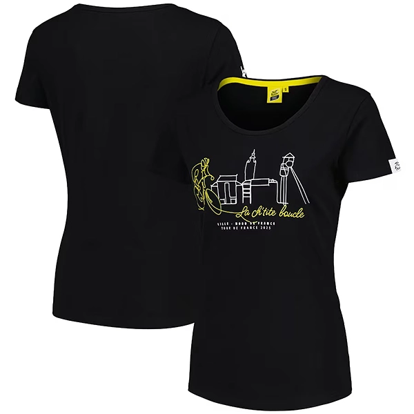 ツール・ド・フランス 2025 オフィシャル LILLE-NORD DE FRANCE レディースＴシャツ