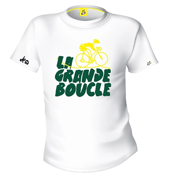 ツール・ド・フランス 2025 オフィシャル デザインTシャツ LA GRANDE BOUCLE