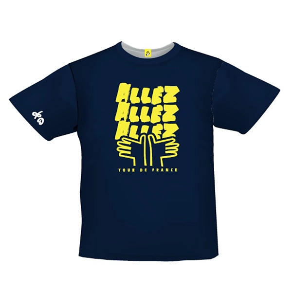ツール・ド・フランス 2025 オフィシャル キッズロゴTシャツ ALLEZ