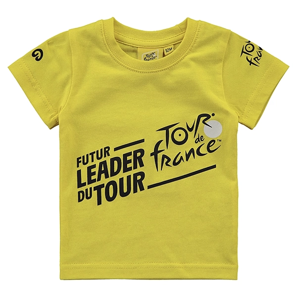 ツール・ド・フランス 2025 オフィシャル ベビーTシャツ イエロー