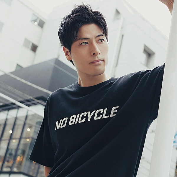 NO COFFEE × NO BICYCLE Tシャツ ブラック