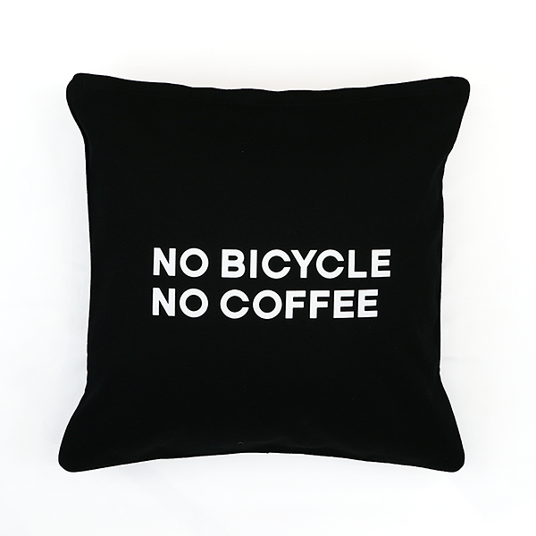 NO COFFEE × NO BICYCLE クッションカバー