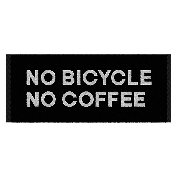 NO COFFEE × NO BICYCLE フェイスタオル