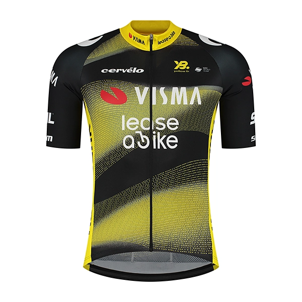 ヴィスマ・リースアバイク Tour de France 2025 レプリカ半袖サイクルジャージ