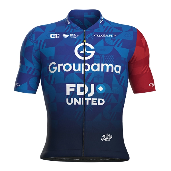 グルパマ・エフデジ Tour de France 2025 レプリカ半袖サイクルジャージ