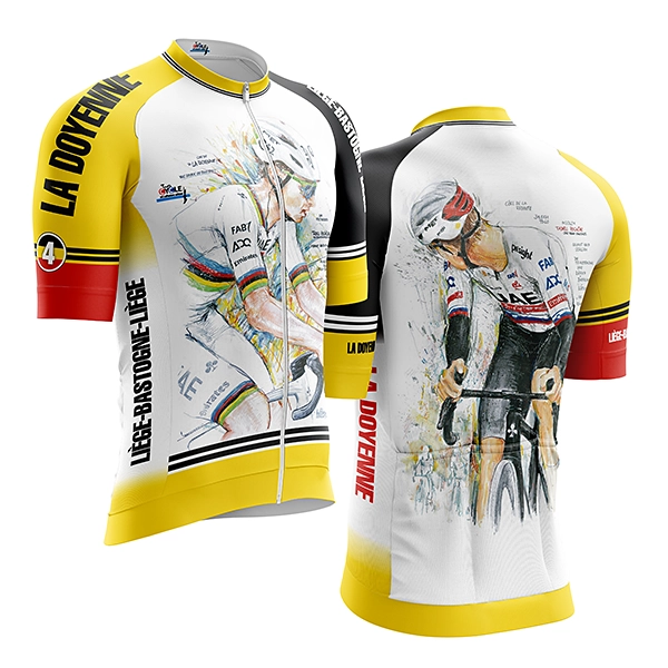 リエージュ～バストーニュ～リエージュ 2025 the art fo cycle  タデイ・ポガチャル 半袖サイクルジャージ