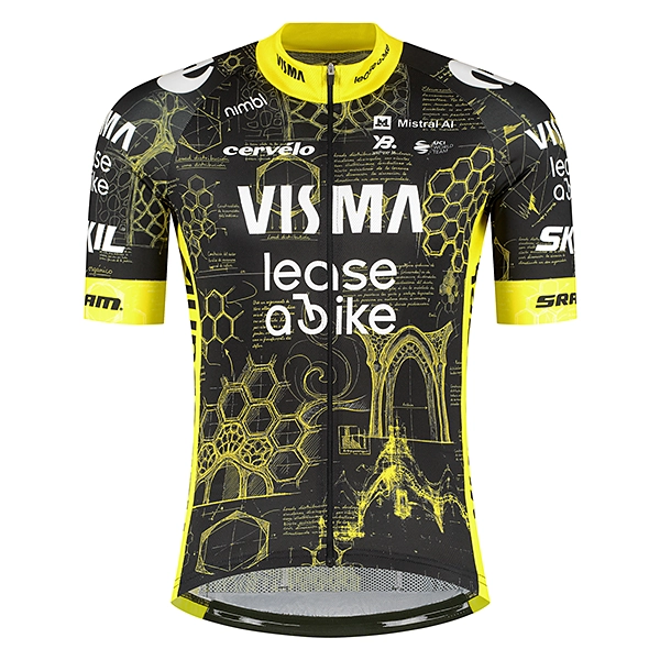 Team Visma | Lease a Bike Tour de France 2026 レプリカ半袖サイクルジャージ