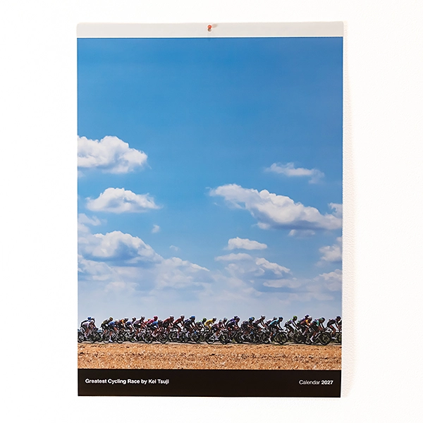2027年壁掛けカレンダー - Greatest Cycling Race by Kei Tsuji