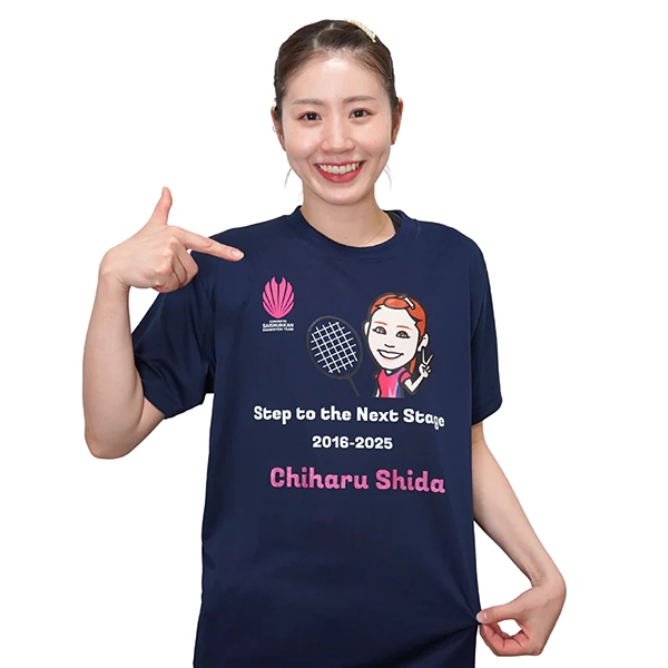 志田千陽選手 卒業記念Tシャツ