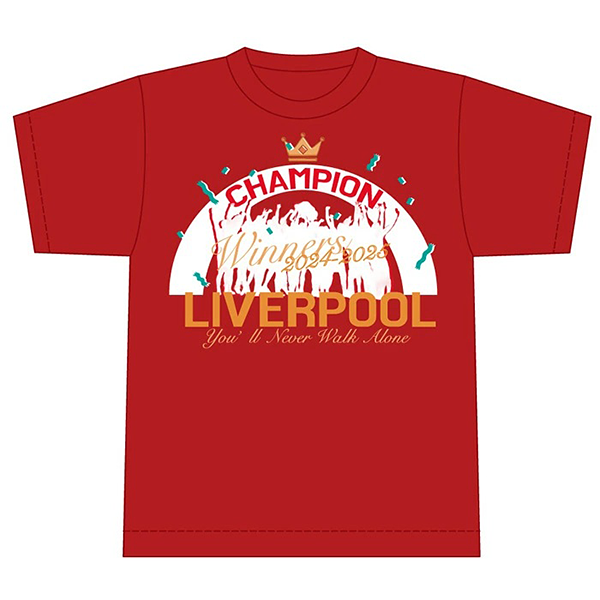 RE-TAKE リバプール 24-25 プレミアリーグ優勝記念 Tシャツ