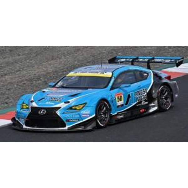 1/43スケール ANEST IWATA Racing RC F GT3 No.50 ANEST IWATA Racing with ArnageGT300 SUPER GTI. Omura Fraga - Y. Furutani 2024