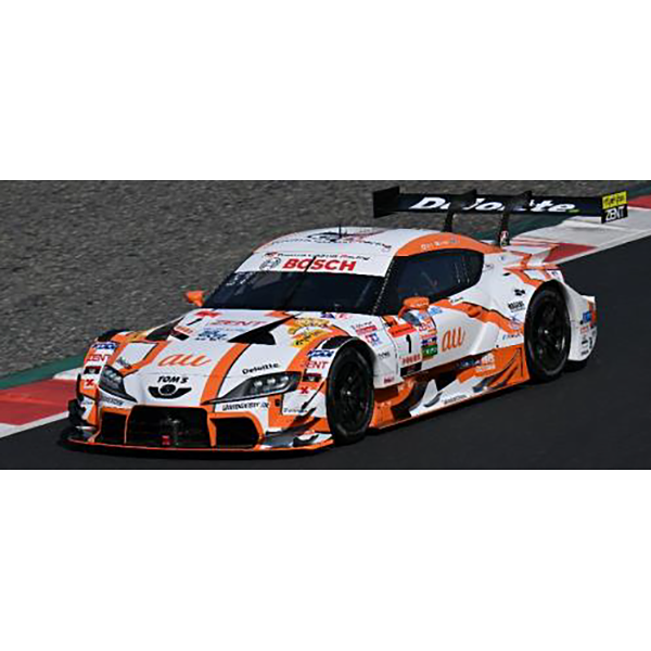 1/43スケール au TOM'S GR Supra TGR TEAM au TOM'S No.1 GT500 SUPER GT 2025 S. Tsuboi - K. Yamashita