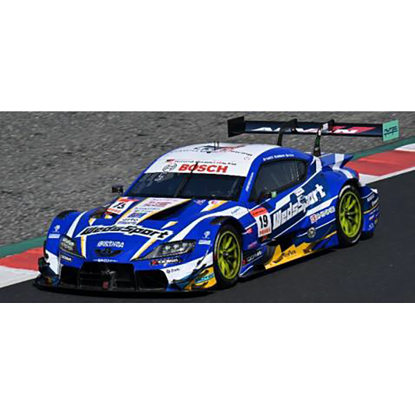 1/43スケール WedsSport ADVAN GR Supra TGR TEAM WedsSport BANDOH No.19 GT500 SUPER GT 2025 Y. Kunimoto - S. Sakaguchi