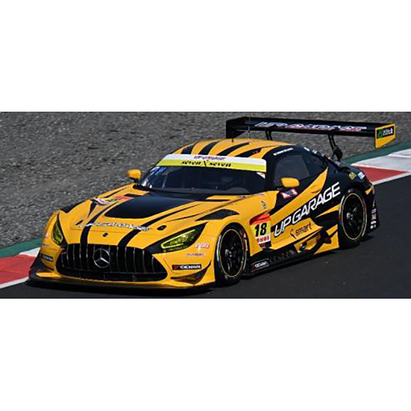 1/43スケール UPGARAGE AMG GT3 TEAM UPGARAGE No.18 GT300 SUPER GT 2025 T. Kobayashi - Y. Nomura