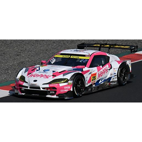 1/43スケール HOPPY Schatz GR Supra GT HOPPY team TSUCHIYA No.25 GT300 SUPER GT 2025 T. Matsui - K. Sato