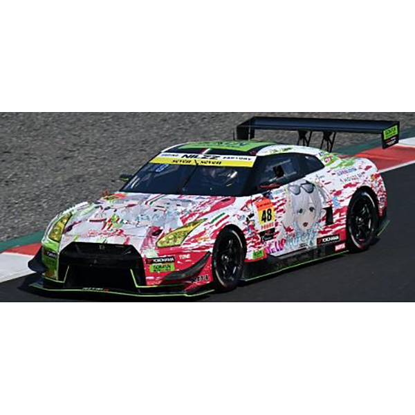 1/43スケール Datsumou K's Frontier GO & FUN NekoNeko GT-R NILZZ RACING No.48 GT300 SUPER GT 2025  T. Ida - Y. Shibata