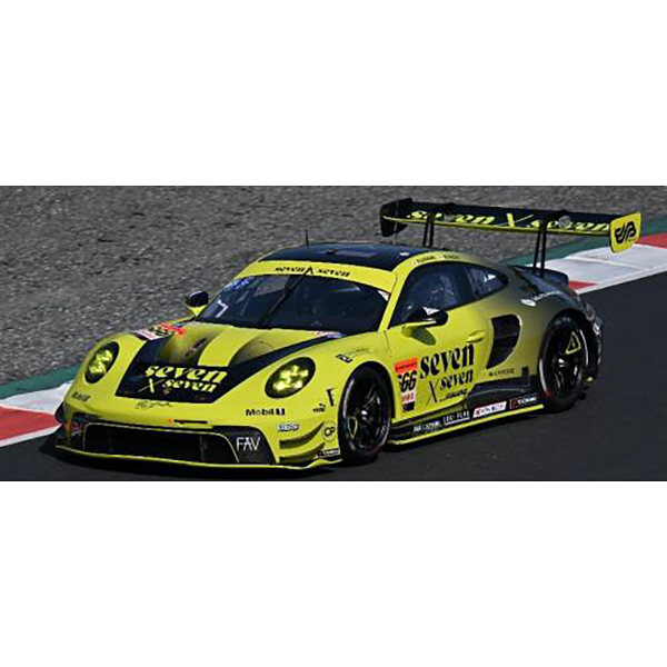 1/43スケール seven x seven PORSCHE GT3R seven x seven Racing No.666 GT300 SUPER GT 2025 K. Fujinami - T. Kondo