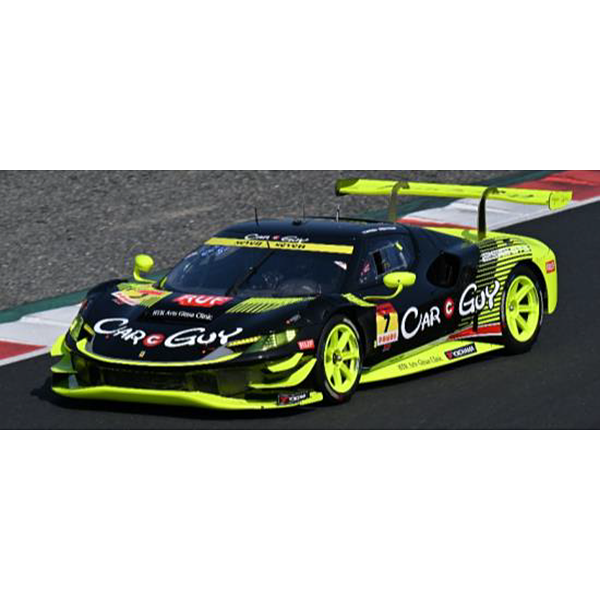 1/43スケール CARGUY Ferrari 296 GT3 CARGUY MKS RACING GT300 SUPER GT 2025 Z. O'Sullivan - R. Kobayashi