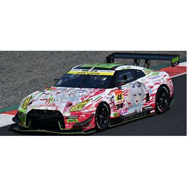 1/64スケール Datsumou K's Frontier GO & FUN NekoNeko GT-R NILZZ RACING No.48 GT300 SUPER GT 2025 T. Ida - Y. Shibata