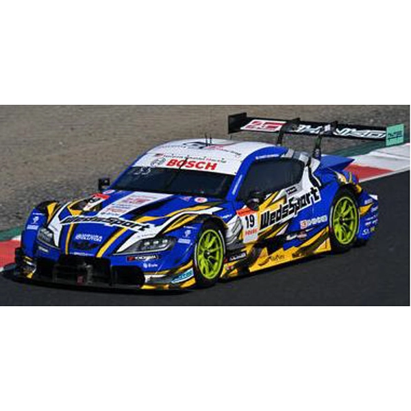 1/43スケール WedsSport BANDOH GR Supra TGR TEAM WedsSport BANDOH No.19  GT500 SUPER GT 2026 Y. Kunimoto - S. Sakaguchi